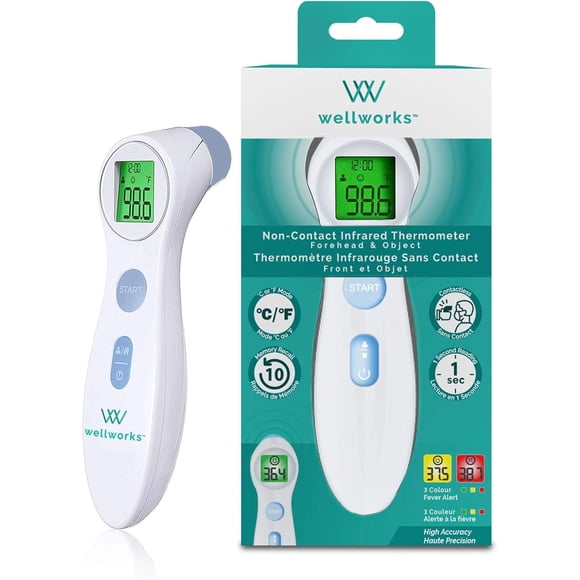 Wellworks™ Non-Contact Infrared Thermometer | Ages 0 months +