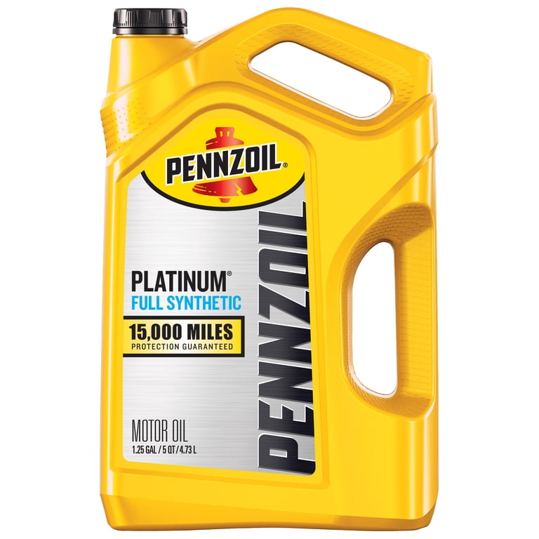 Pennzoil Platinum 5W-20 Full Synthetic Engine Automotive Motor Oil