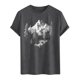 thumbnail image 4 of Camisa Casual de Cuello de la Tripulación de la Impresión de la Selva de Manga Corta Top Ligero de Poliéster para los Hombres, Camiseta de Manga Corta para el Uso Diario de Primavera Verano, 4 of 9