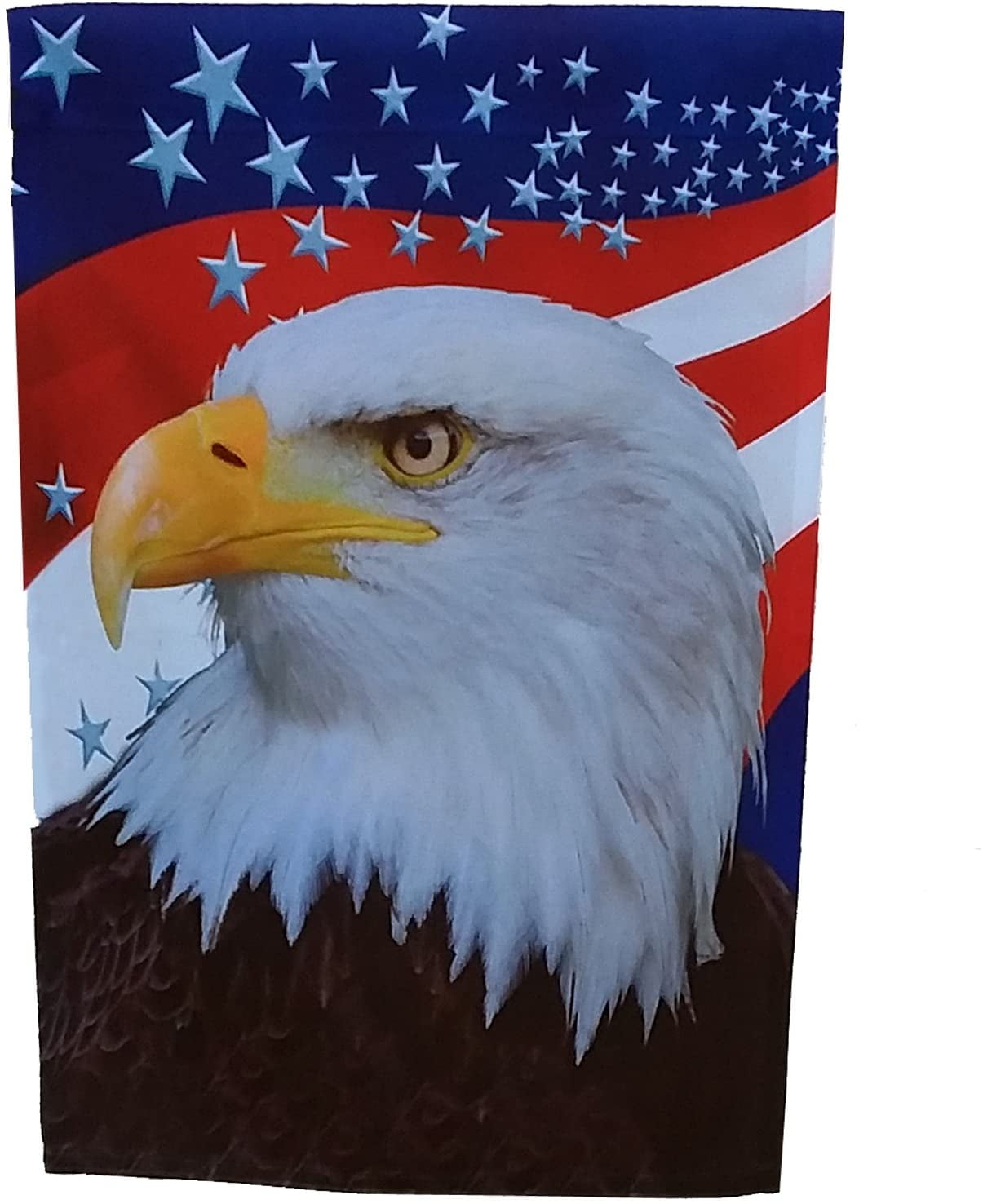 American Eagle Patriotic Garden Flag USA 12.5" x 18" Briarwood Lane 