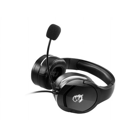MSI - Immerse Wired Gaming Headset - Black