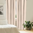 thumbnail image 2 of Ambesonne Pink White Window Curtains, Romantic Old Country, Each 28" W x 63" L, Pale Salmon and White, 2 of 4
