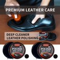 thumbnail image 4 of Kit de abrillantador de zapatos WERNMIND, negro, para el cuidado de botas de piel para hombres y muj, 4 of 7