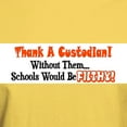 thumbnail image 3 of CafePress - Thankacustodian T Shirt - Men's Classic Graphic T-Shirt, 3 of 4