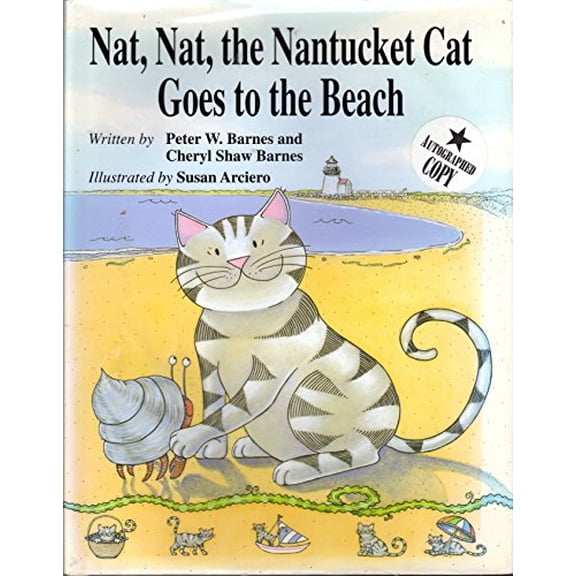 Pre-Owned Nat Nat, the Nantucket Cat (Hardcover) 0963768808 9780963768803