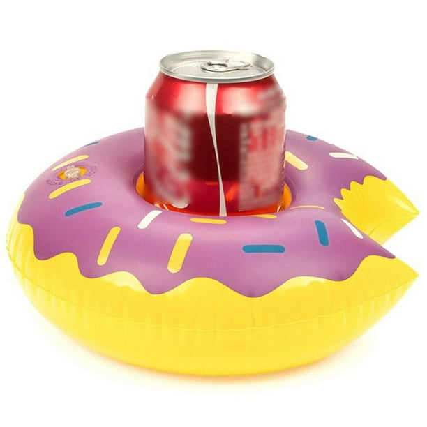 Patpan Inflatable Donut Drink Can Cup Holder Hot Tub Swimming Pool