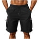 thumbnail image 2 of Ceisia Men's Slim Functional-style Quick-dry Gift Casual Shorts Breathable Contrast Zipper Cargo Pockets Multi-Color, 2 of 6