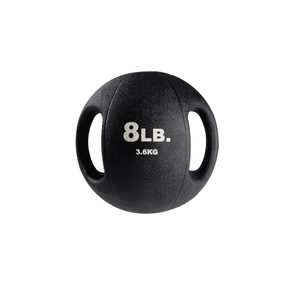 BSTDMB6 6lb BLack Dual Grip Medicine Ball