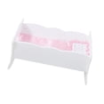 thumbnail image 1 of Cuna de Juego de Simulación para Niños de 45 Cm, Cama para Muñecas para Juegos Imaginativos con Edredón de Almohada, 1 of 9
