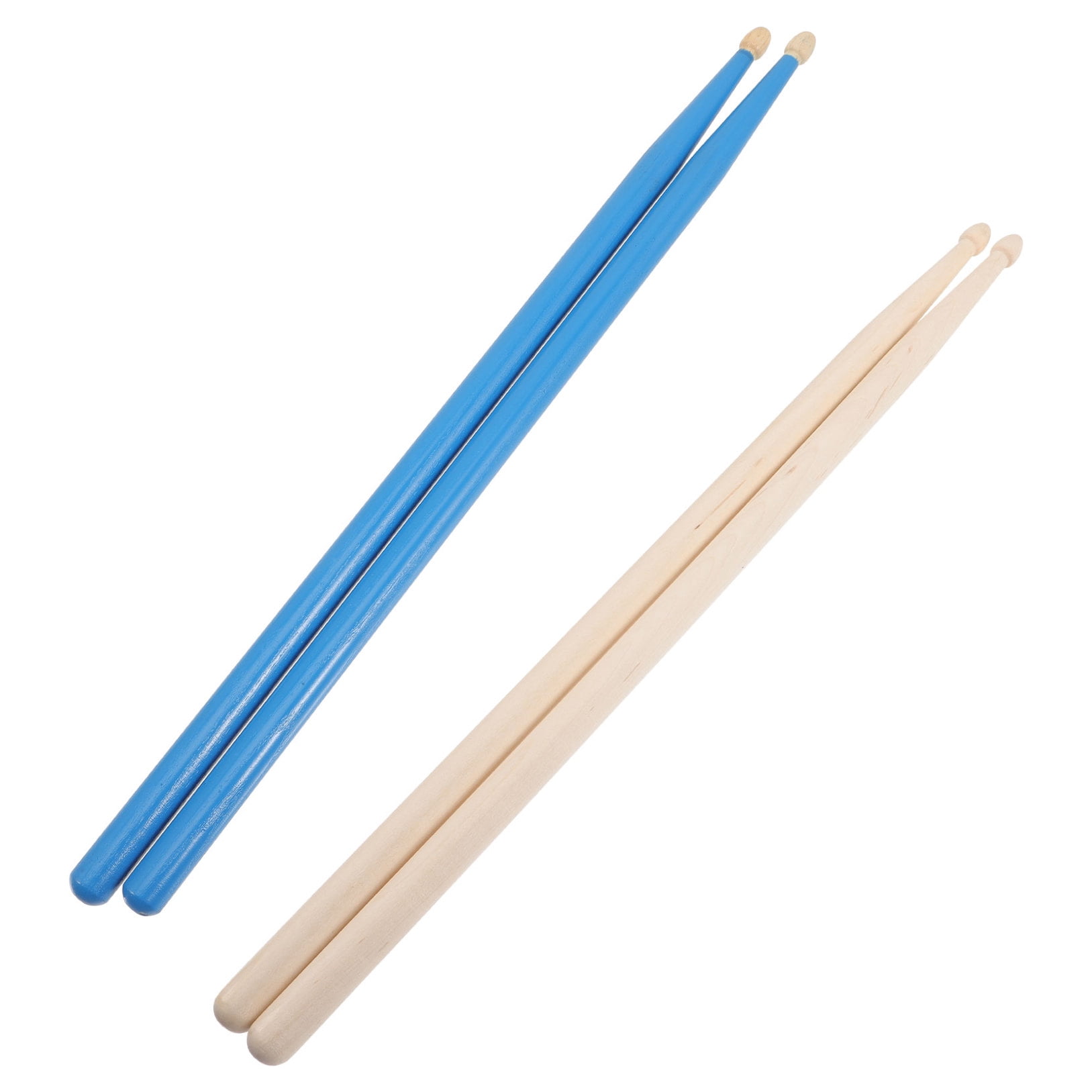 LABSERRON Drumsticks For Drummer Natural Wood 2Pairs 16In