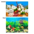 Lhujing Colorful Aquarium Backdrop Double-Sided 3D Effect Aquarium