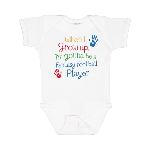 Inktastic Fantasy Football Player Future Boys or Girls Baby Bodysuit