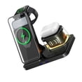 thumbnail image 4 of Soporte de carga multifunción 5 en 1 estación de carga reloj función de luz nocturna cargador inalámbrico portátil para teléfono móvil reloj auriculares ANGGREK Otros, 4 of 7