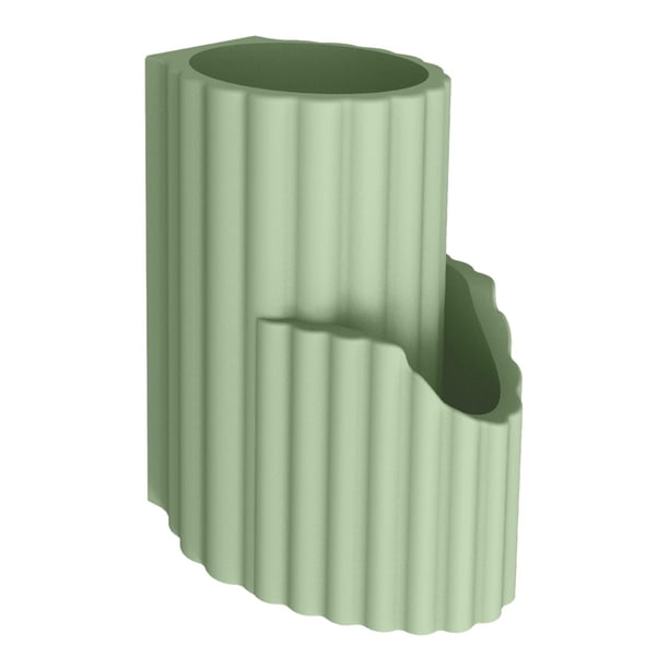 Soporte para coche para lápiz labial y gafas de sol, multiusos, ligero y elegante, para hombres y mujeres Verde