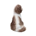thumbnail image 3 of Shizu Harmony: Elegant Polyresin Figurine in Brown and White, 3 of 6