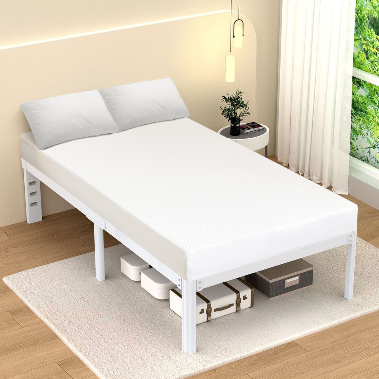 VFD 6" Twin XL Size Memory Foam Mattress, Medium Feel