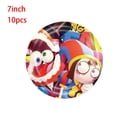 thumbnail image 5 of Increíble vajilla de circo digital, decoración para fiestas de cumpleaños, pancarta con globos, adorno para tarta, suministros para fiestas, baby shower, 5 of 5