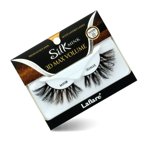 Laflare 3D SILK MINK MAX VOLUME LASH-MS08