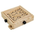 thumbnail image 2 of POINTERTECK Wooden Labyrinth Game Balance Keeping Desktop Group Play Classic Puzzle Game Toy for Kids and Adults Party New, 2 of 2
