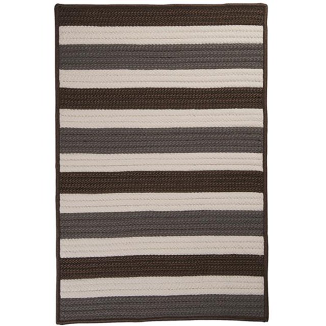 Colonial Mills Tapis PO19R024X036S Portico - Pierre 2 Po. x 3 Po. Tapis Tressé