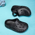 thumbnail image 2 of OSOLU Children Boys Girls Sandals Solid Color Lightweight Breathable Comfortable Outdoor Summer Footwear Travel Beach Shoes, 2 of 9