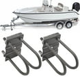 thumbnail image 1 of Trailer Spring U Bolt, Heavy Duty Enhanced Stability Long Durability Strong Bearing Capacity Trailer U Bolt Kit High Hardness  for 3 Inch Round Axle Leaf Spring, 1 of 7