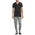 thumbnail image 5 of Starter Men's V-Neck Tees with Short Sleeves, 6-Pack, 5 of 5