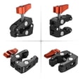 thumbnail image 3 of Crab Pliers Clip Super Clamp with 1/4 inch & 3/8 Inch Screw Hole, 3 of 6