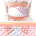 thumbnail image 4 of Dvkptbk Abdominal Massager Abdominal, 3 Kinds of Heating, Vibrating Massage, Rechargeable Abdominal Physical, Suitable for Ladies or Those with Tired Backs Kitchen & Dining, 4 of 7