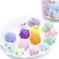 thumbnail image 1 of 24 barriles de lindas muñecas para mascotas pequeñas albóndigas para ventilar y descomprimir, pellizcar, pellizcar, pegamento suave, descompresión, juguetes pequeños, regalos pequeños ShuxiuWang 8390611100414, 1 of 1