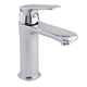 thumbnail image 1 of Monomando Corto Para Lavabo Cassia Cromo 9433Lu Urrea negro, 1 of 2
