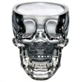 thumbnail image 1 of Crystal Skull Whisky Glass Cup Drinking Ware Bar Ormromra CKCHDWE76, 1 of 6