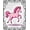 Pink, Pattern 2, variant on ODIKA 4'x6' Machine Washable Non-Slip Area Rug, Galloping Steed Latch Hook Needlework Canvas High Traffic Rug, Pink, 635392