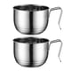 thumbnail image 1 of LUVCLS Cestas de drenaje colgantes de acero inoxidable, colector de alimentos, colador de frutas y verduras, organizador de desechos de jabón, soportes para esponjas, 1 of 7