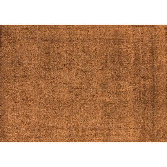 Ahgly Company Indoor Rectangle Oriental Orange Industrial Area Rugs, 2' x 3'