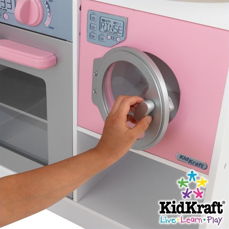 KidKraft Grand Gourmet Corner Play Kitchen with 5 Accessories - image 2 of 7