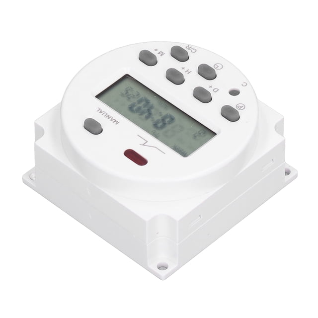 Programmable Timers, Low Power Consumption Built In Battery Electronic Timer LCD Display For Lighting System For Home Appliances AC220-240V