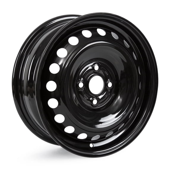 15" Rim for 2018-2022 Kia Rio Black Steel 4-lug 15x5.5inch Wheel