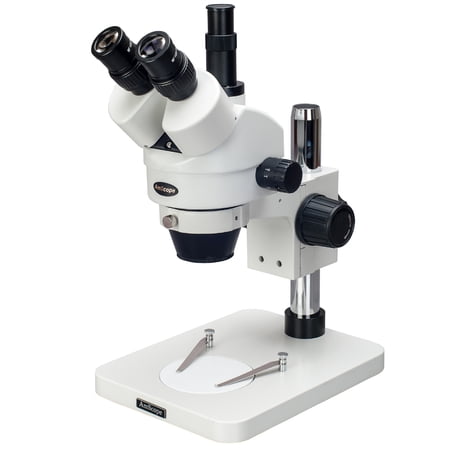 AmScope 3.5X-90X Table Pillar Stand Zoom Magnification Trinocular Stereo Microscope New price history on PriceWatchPro