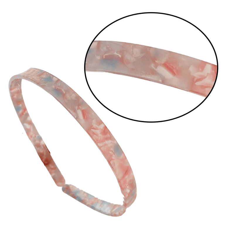 Quickwittc Cellulose Acetate Headband Skinny Headband Thin  display picture 2