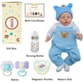 thumbnail image 5 of RSG Reborn Baby Dolls Full Cloth Body Real Life Baby Lifelike Reborn Babies with Accessories & Gift Box for Kids Age 3+, 5 of 6