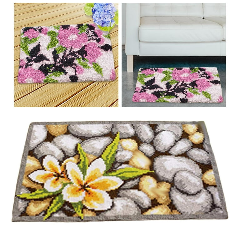 Latch Hook Rugs Kits for Adults Carpet embroidery with Pattern