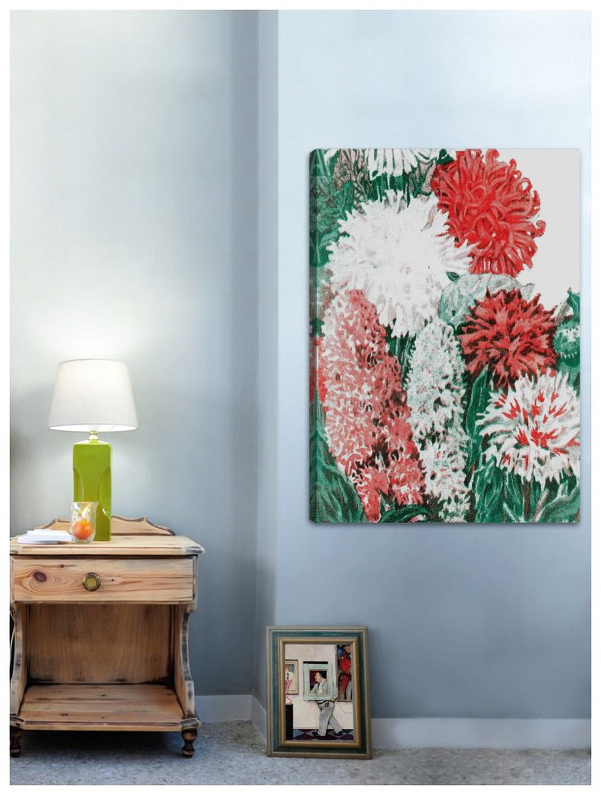 Marmont Hill "Seeds Flowers" Painting Print on Canvas