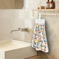 thumbnail image 3 of ZIATUBLE Flower Mushroom Hanging Hand Towels Absorbent Dish Towels for Kitchen Drying Easy to Clean Dish Towel Hand Towels Lightweight Kitchen Hand Towels Decorative Tea Towels, 3 of 7