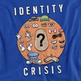 thumbnail image 2 of Mr Potato Head Identity Crisis Women's T Shirt, Royal, 2X-Large, 2 of 6