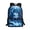 Blue Axolotl Print, variant on Pink Axolotl Print School Backpack For Teens Primary Middle School Students Bookbag with Adjustable Shoulder Straps Front Zipper Pocket Large Capacity School Supplies Storage Bag