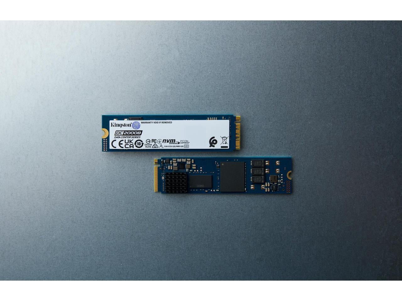 Kingston DC2000B 480 GB Solid State Drive - M.2 2280 Internal - PCI Express NVMe [PCI Express NVMe 4.0 x4] (sedc2000bm8-480g)