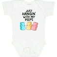 thumbnail image 3 of Inktastic Easter Just Hangin' with My Peeps Boys or Girls Baby Bodysuit, 3 of 5