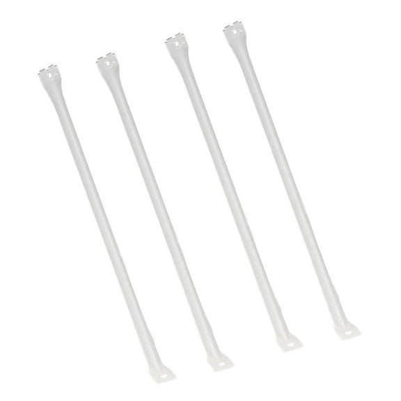 4Pcs Wire Shelving Support Brackets Closet Shelf Brackets Heavy Duty Spare Parts 49x2.9 cm