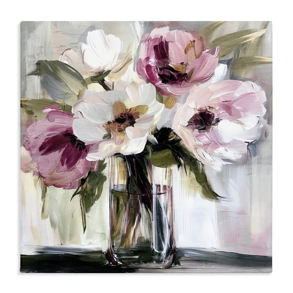 Stupell Industries French Country Resonance Flower Vase Canvas Art, 17 x 17, by Annabelle Hall